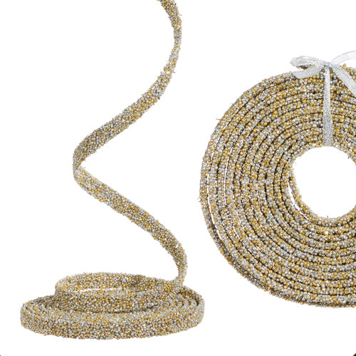 Silver & Gold Beaded Garland