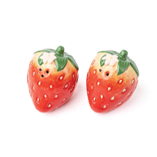 Decorative Strawberry S&P Set