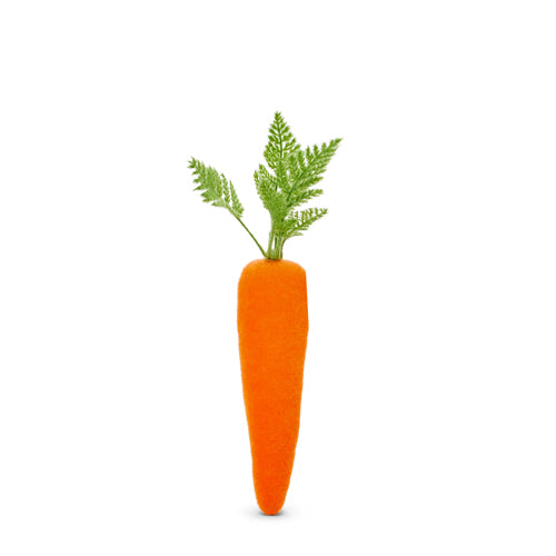 Flocked Orange Carrot 16"