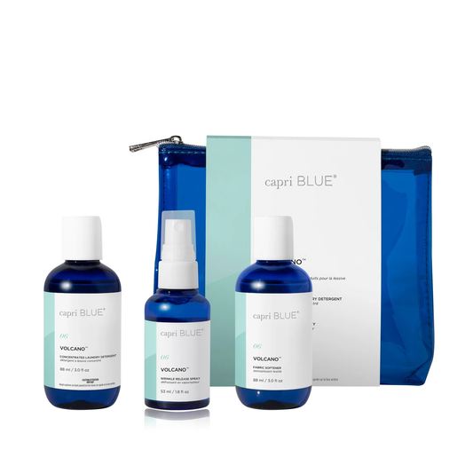 Capri Blue Laundry Gift Set in Volcano