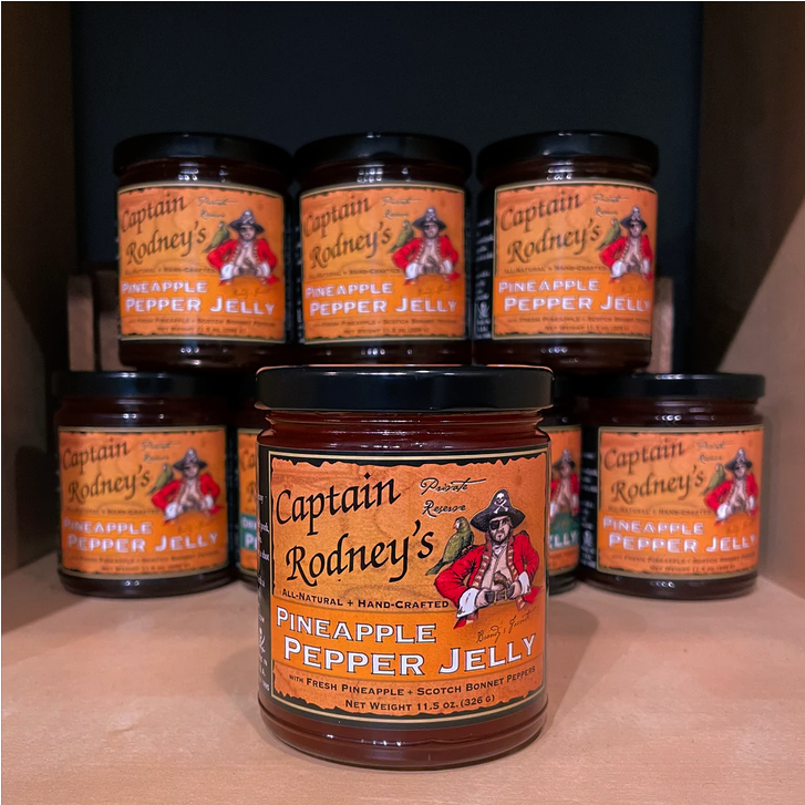 Captain Rodneys Pineapple Pepper Jelly