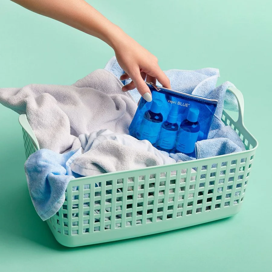 Capri Blue Laundry Gift Set in Volcano