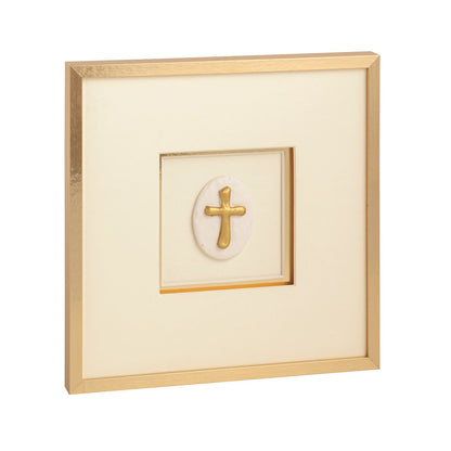 Framed Brass Wall Art