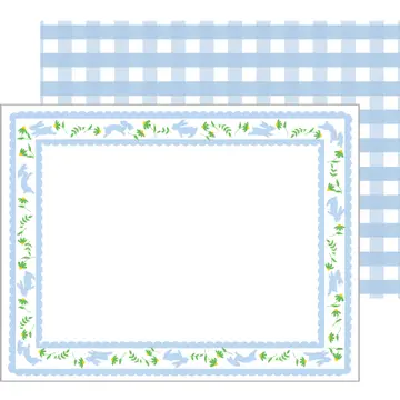 Flat Notecard Set