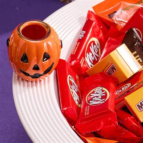 Nora Fleming Mini - Boo Bucket Pumpkin