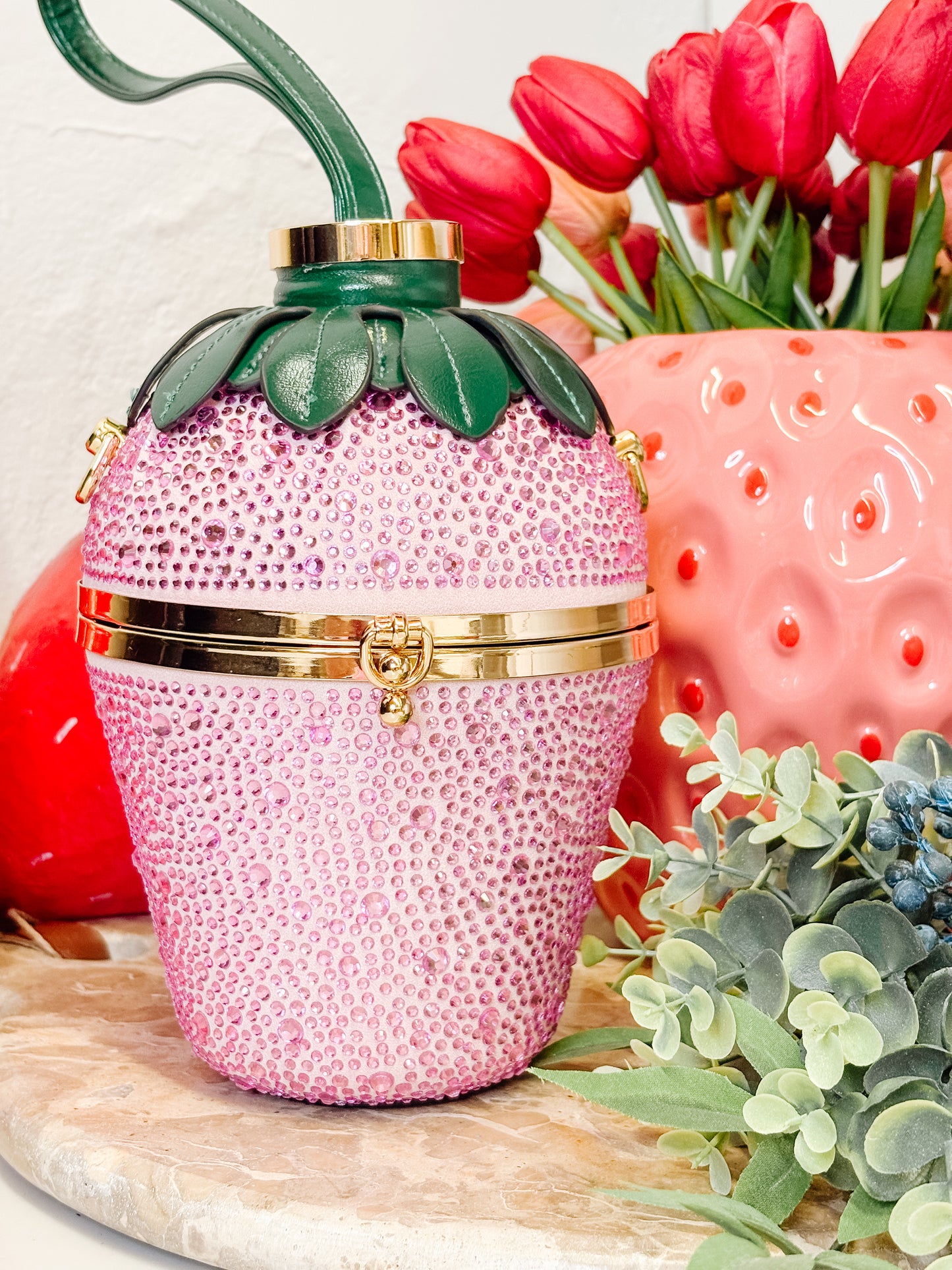 Strawberry Shaped Bag