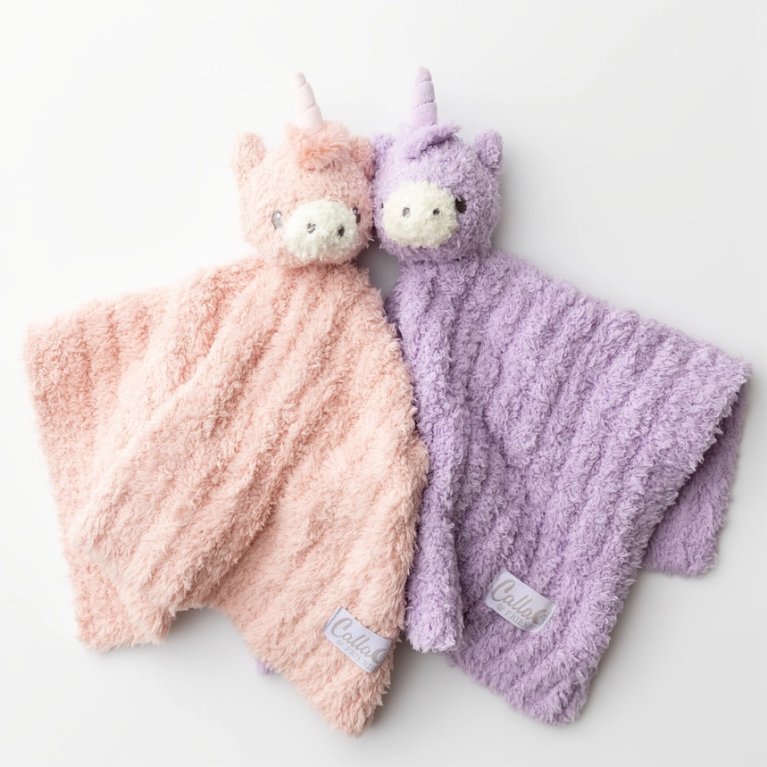Little Snuggles Lovey - Lilac Unicorn