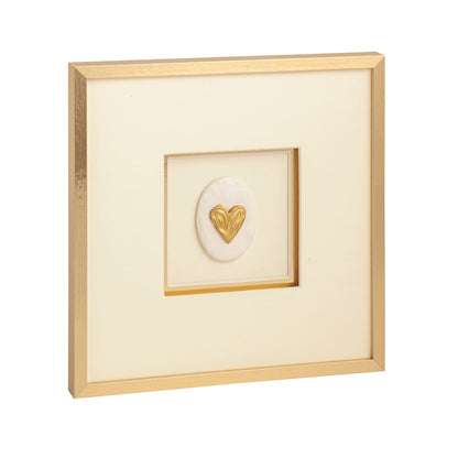 Framed Brass Wall Art