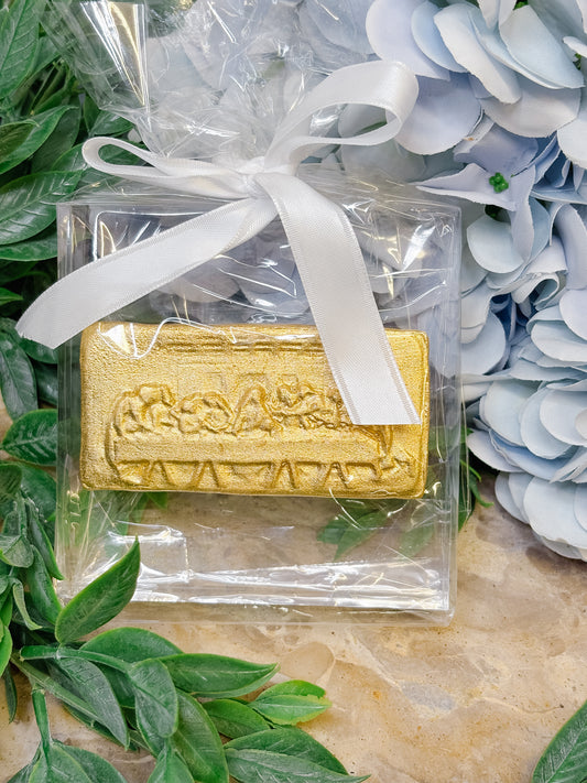 Acrylic & Gold Last Supper