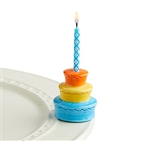 Nora Fleming Mini - Cake w/Candle