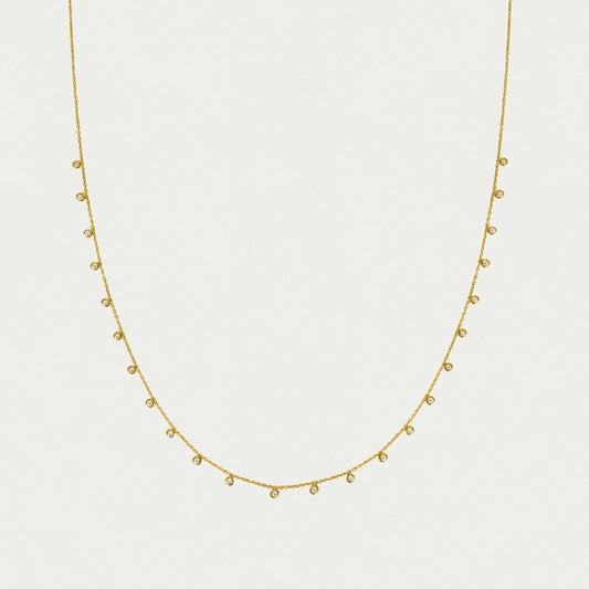 Pave Orsay Charm Necklace by Dean Davidson