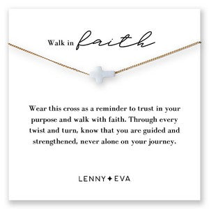 Intentions Cross Necklace