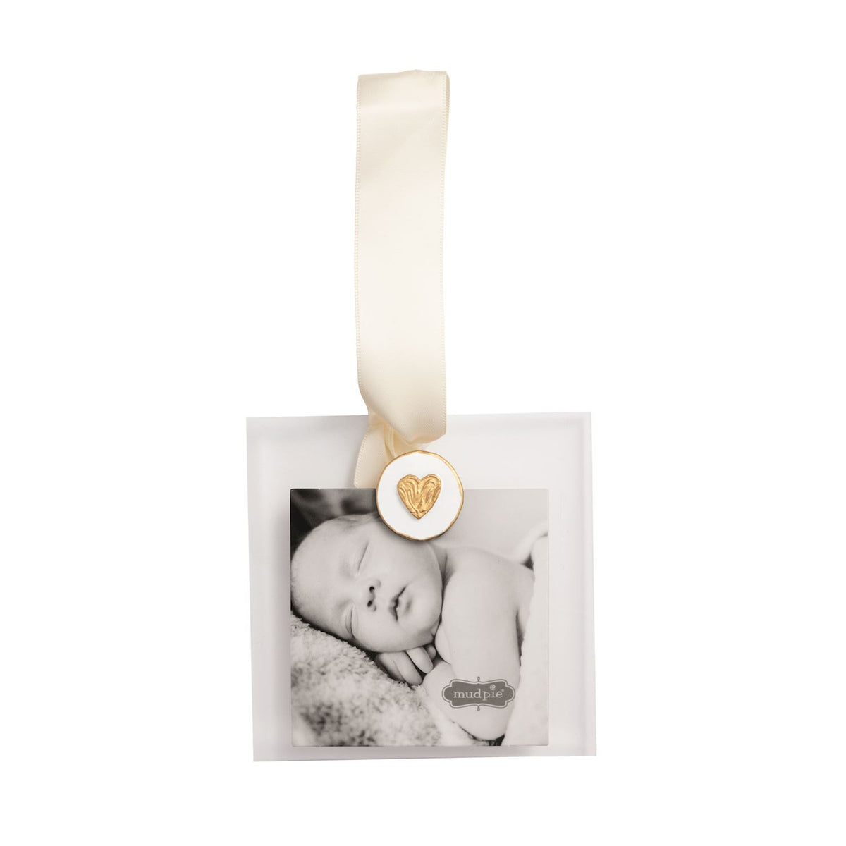 Gold Heart Intaglio Ornament