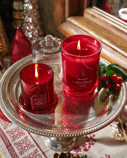 Aromatique: Mercury Glass Cloche 5oz - The Smell of Christmas