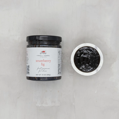 Strawberry Fig Fruit Preserves for Cheese 10oz