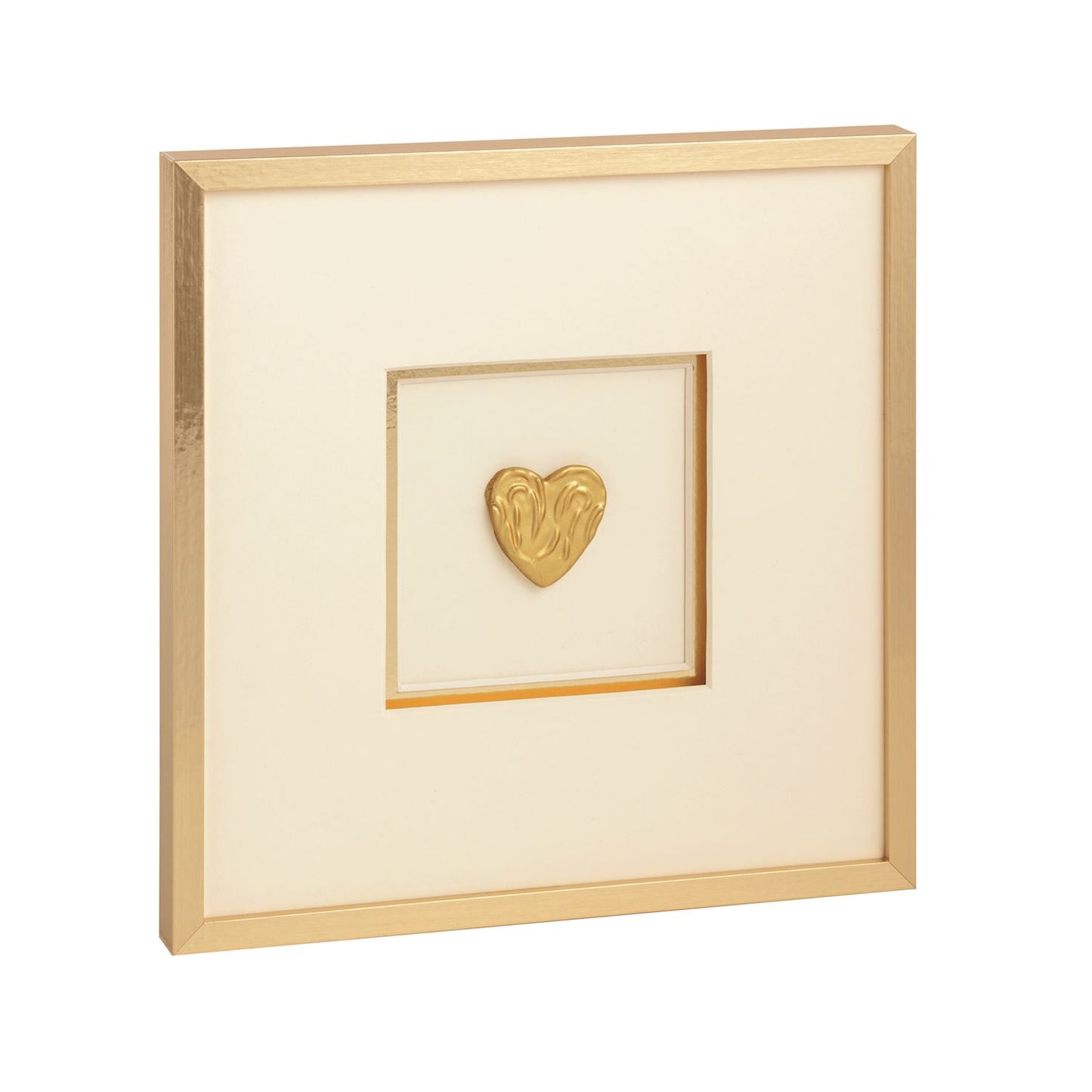 Framed Brass Wall Art