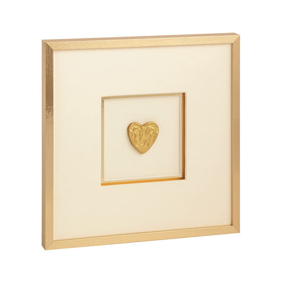 Framed Brass Wall Art