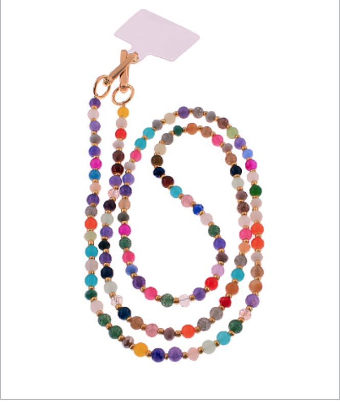 Bead Cell Phone Chain Strap