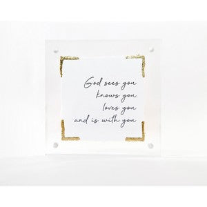 Eva Belle (4x4) Acrylic Frame