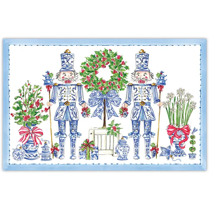 Blue Chinoiserie Placemats