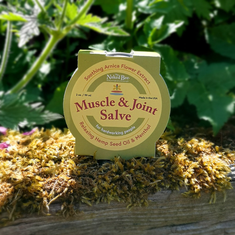 Naked Bee Muscle & Joint Salve 2oz
