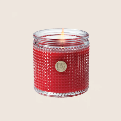 Aromatique Textured Glass 6oz Candle -