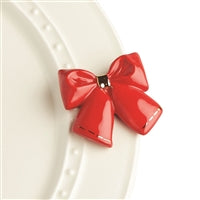 Nora Fleming Mini - Red Bow
