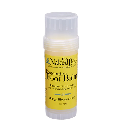 Naked Bee 2oz Restorative Foot Balm