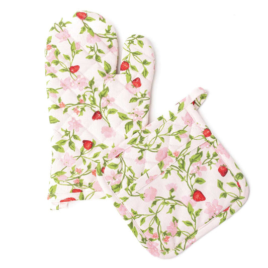 Botanical Berry - Oven Mitt Set