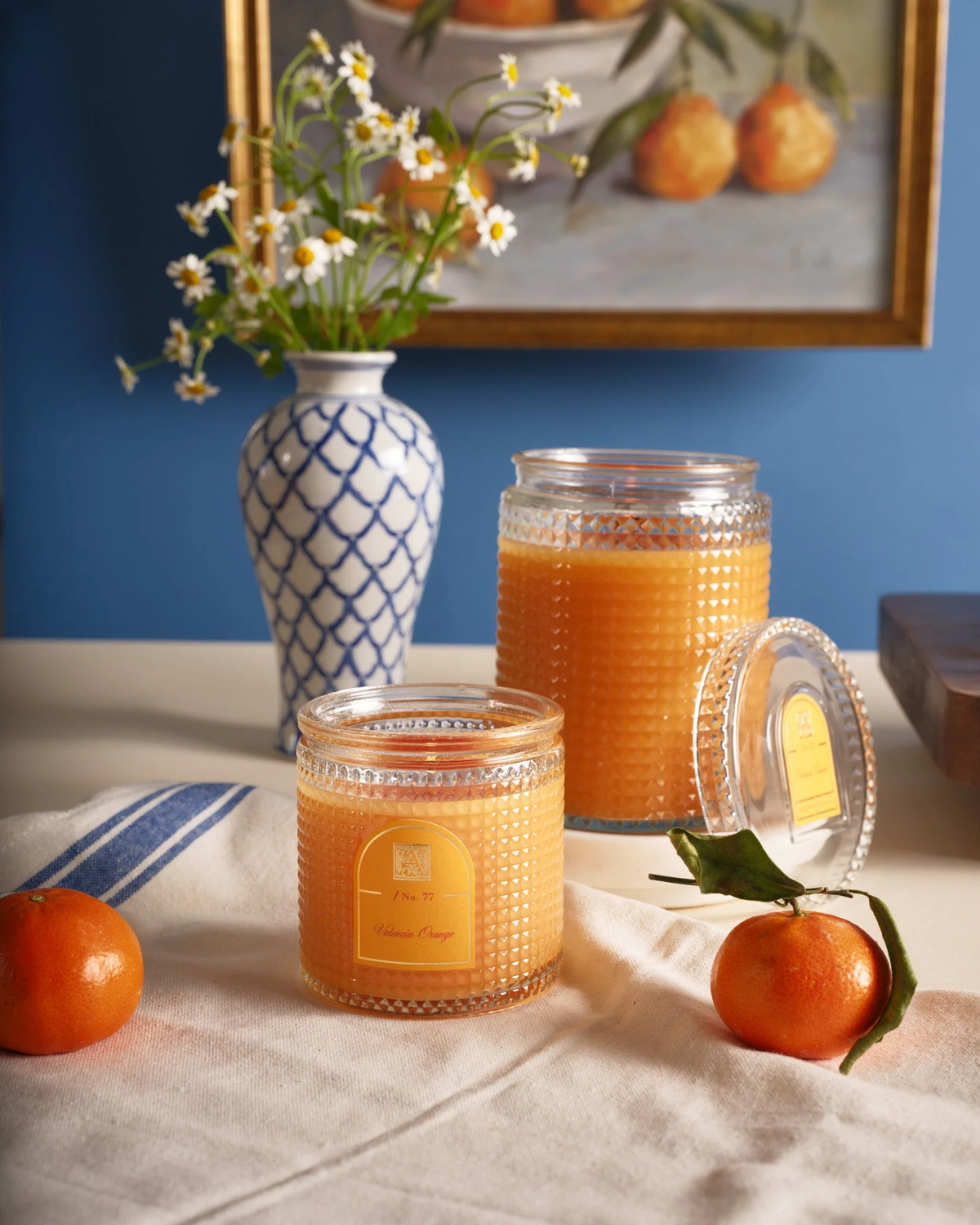 Aromatique 15oz Texture Glass Candle