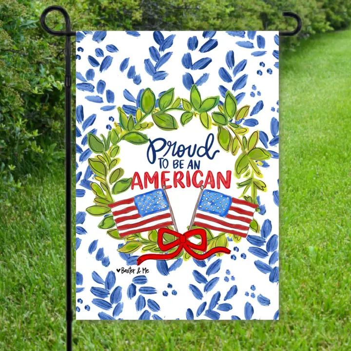 Baxter & Me: Garden Flag