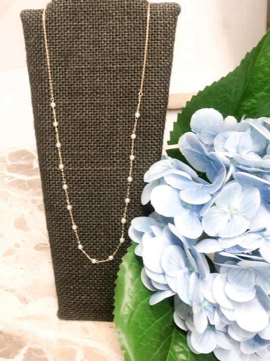 The Lyla Pearl Necklace