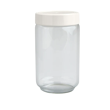 Nora Fleming - Glass Canister w/top (Large)