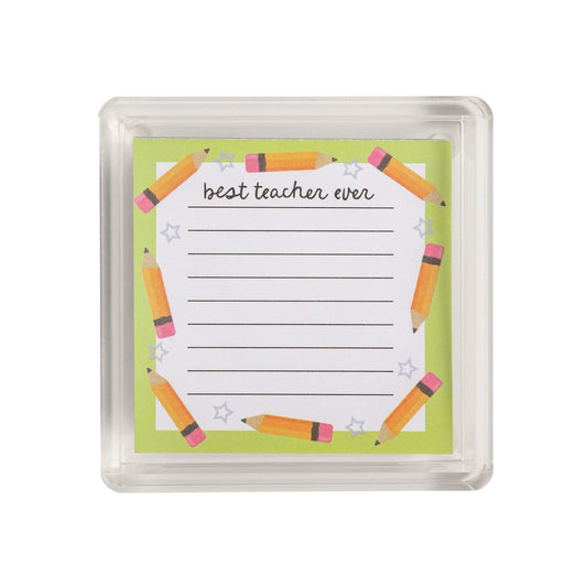 Mini Teacher Notepad - Pencil