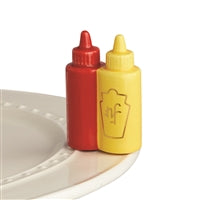 Nora Fleming Mini - Mustard & Ketchup