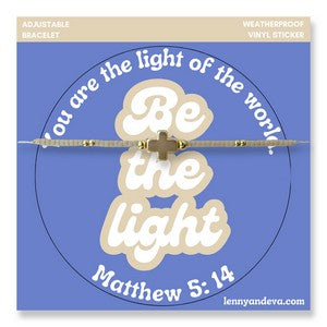 Let it Shine Bracelet / Sticker - Be The Light