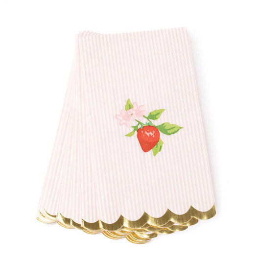 Botanical Berry Paper Guest Towel Pack