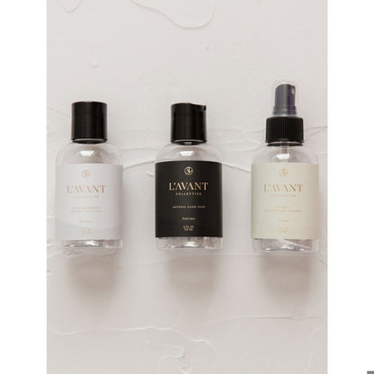 L'AVANT Mini Travel Set in Fresh Linen Scent