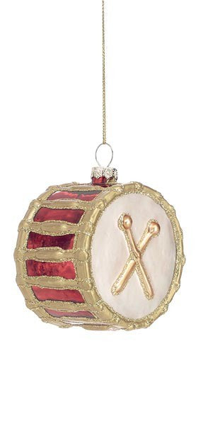 12 Days of Christmas Ornament - 12 Drummers Drumming