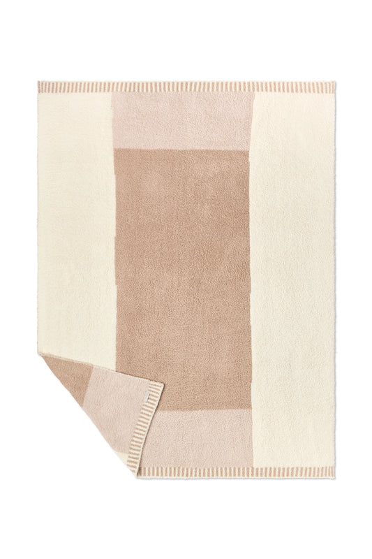 Barefoot Dreams: CozyChic Cova Center Stripe Throw