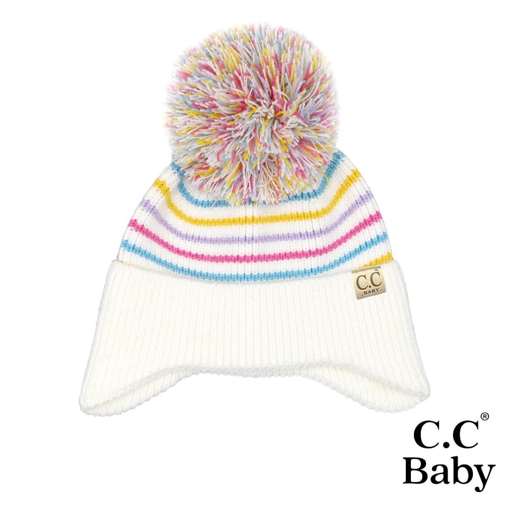 Baby Striped CC Toboggan