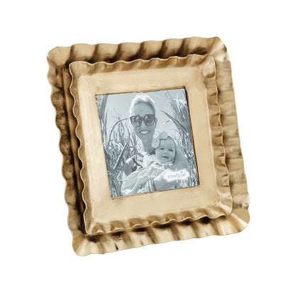 Mini Brass Ruffle Frame