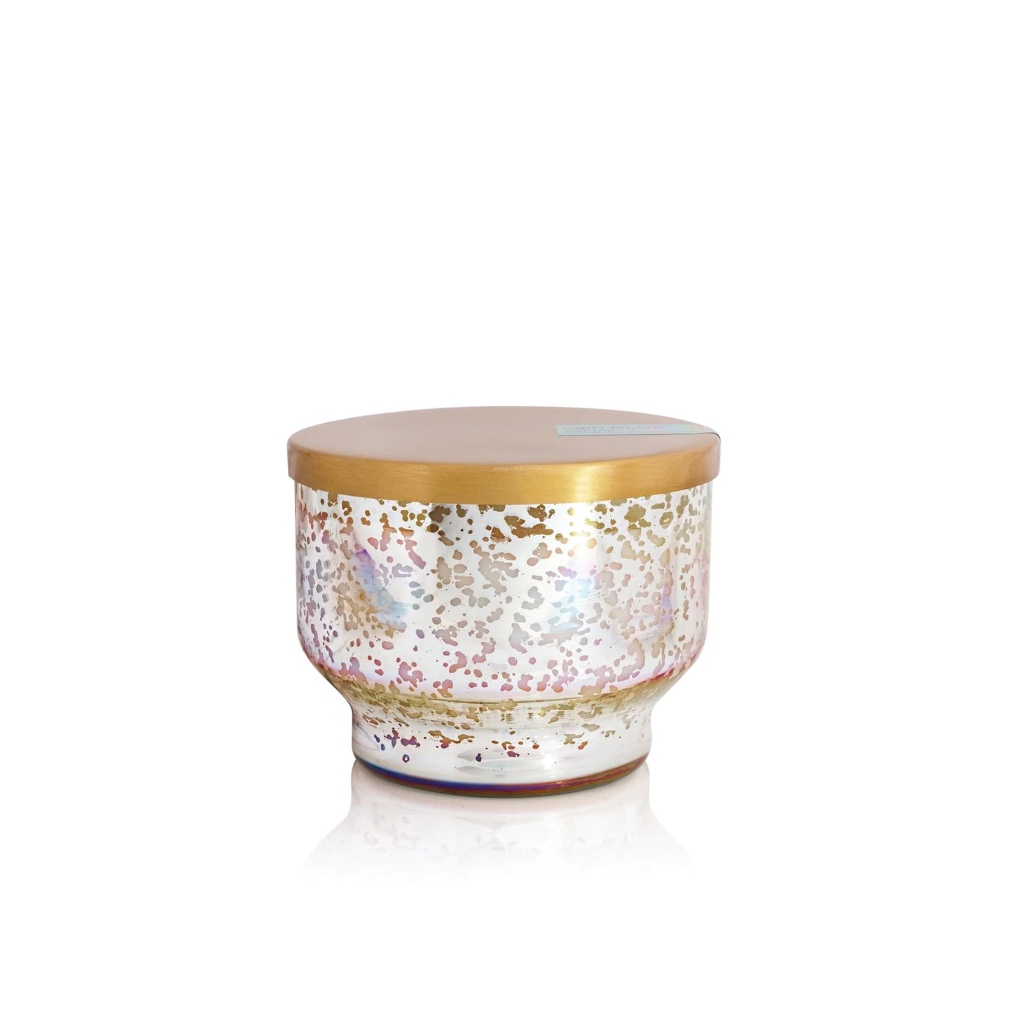 Mercury Glass Inverted Jar Candle
