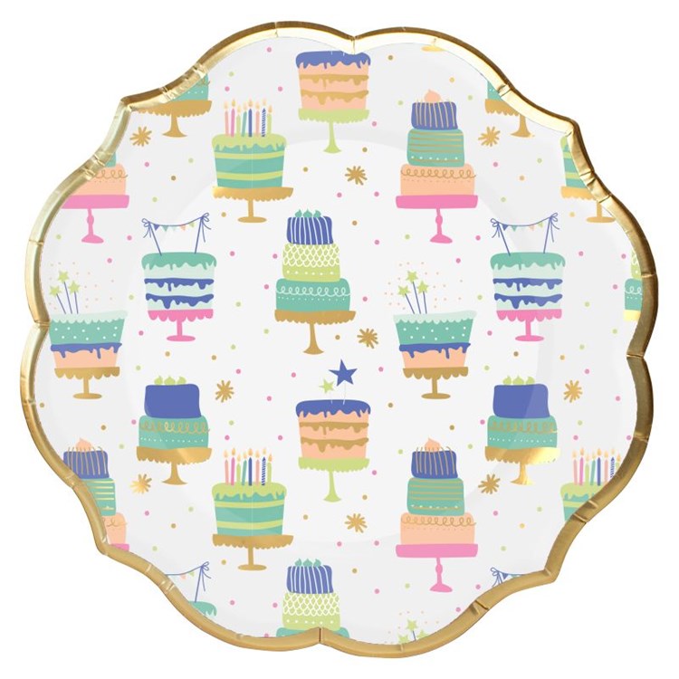 Wavy Salad Plate
