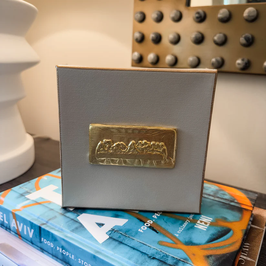 Last Supper on Taupe Canvas