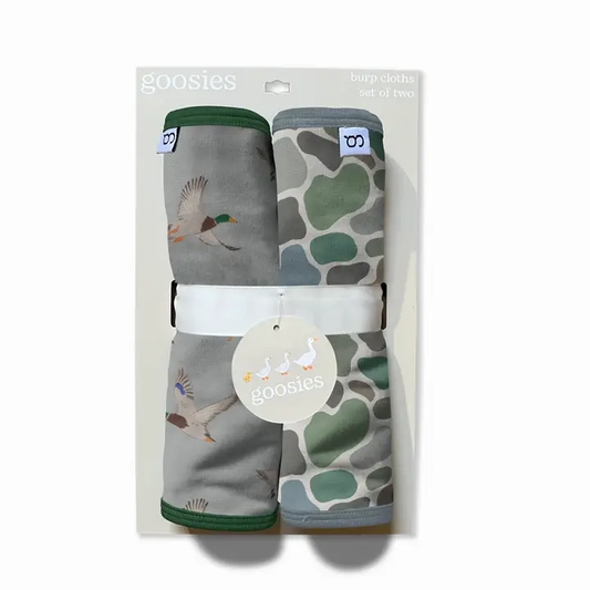 Mallard Burp Cloth Set