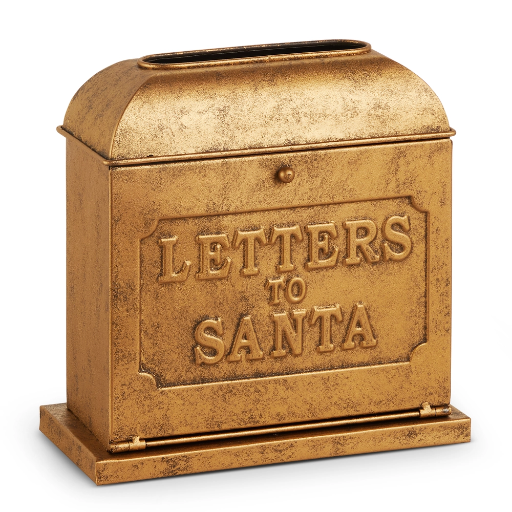 9.5" Tabletop "Letters to Santa" Mailbox