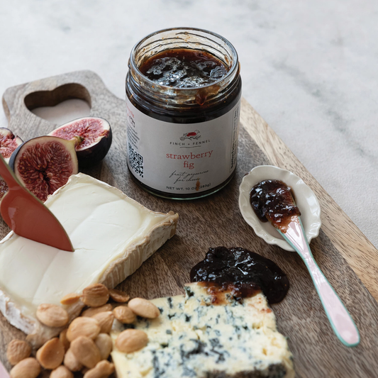 Strawberry Fig Fruit Preserves for Cheese 10oz