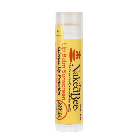 Naked Bee SPF15 Lip Balm Clear