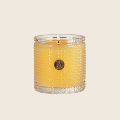 Aromatique Textured Glass 6oz Candle -